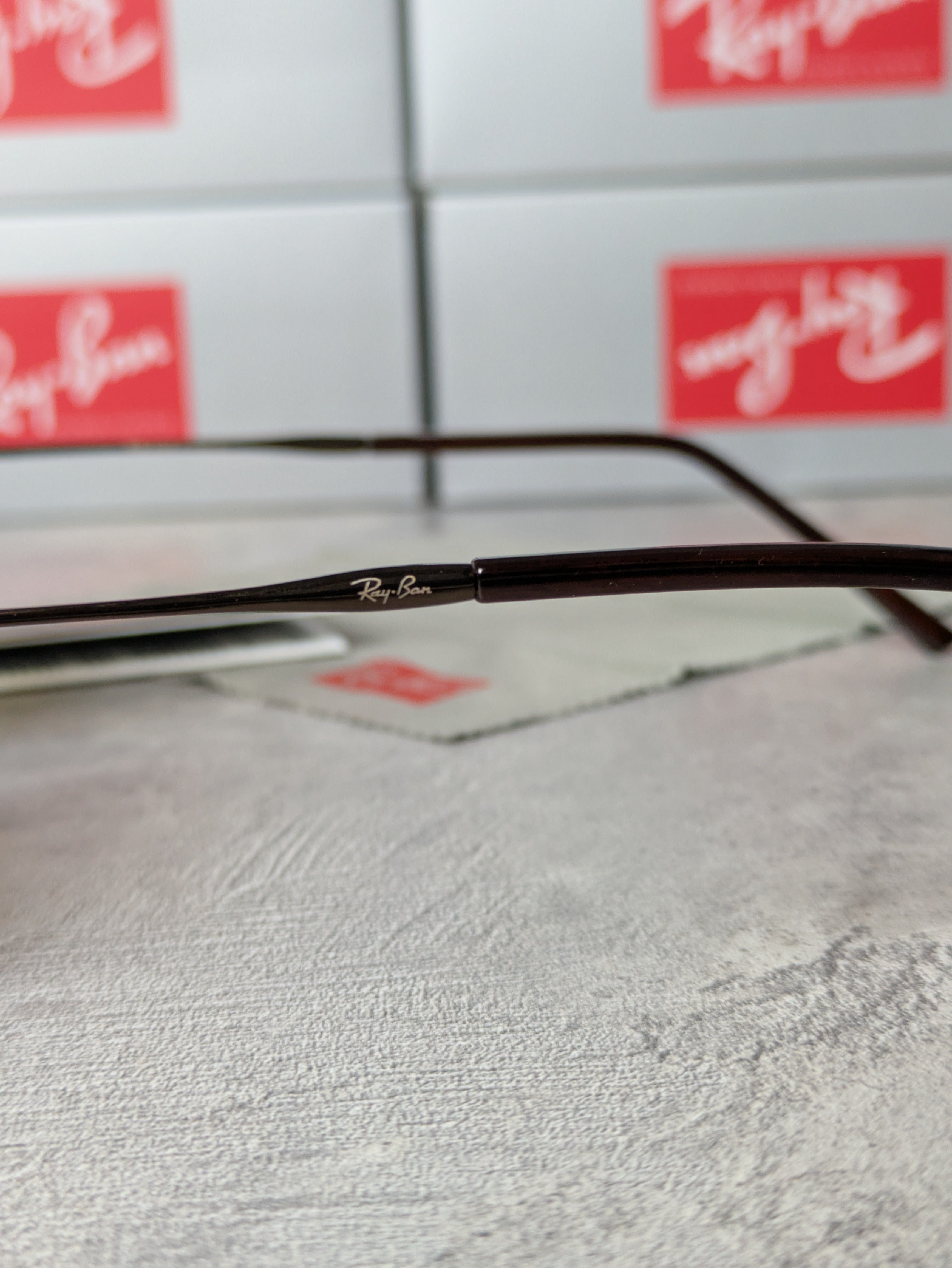 RAYB-AN Aviator Reverse (Maron Dégradé)